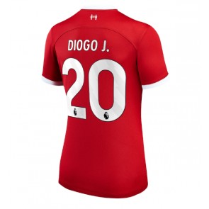 Liverpool Diogo Jota #20 Replika Hjemmebanetrøje Dame 2023-24 Kortærmet